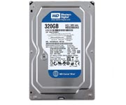 هارددیسک اینترنال وسترن دیجیتال آبی ظرفیت 320 گیگابایت دوربین مداربسته